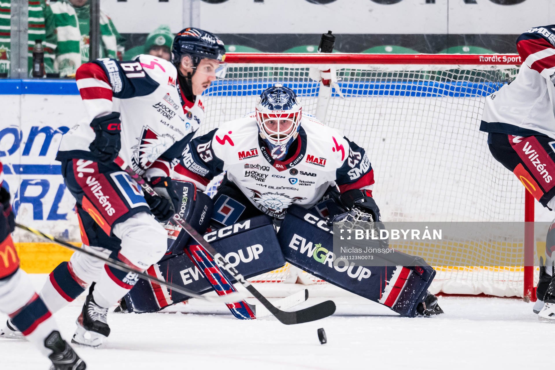 Linköpings målvakt Marcus Högberg