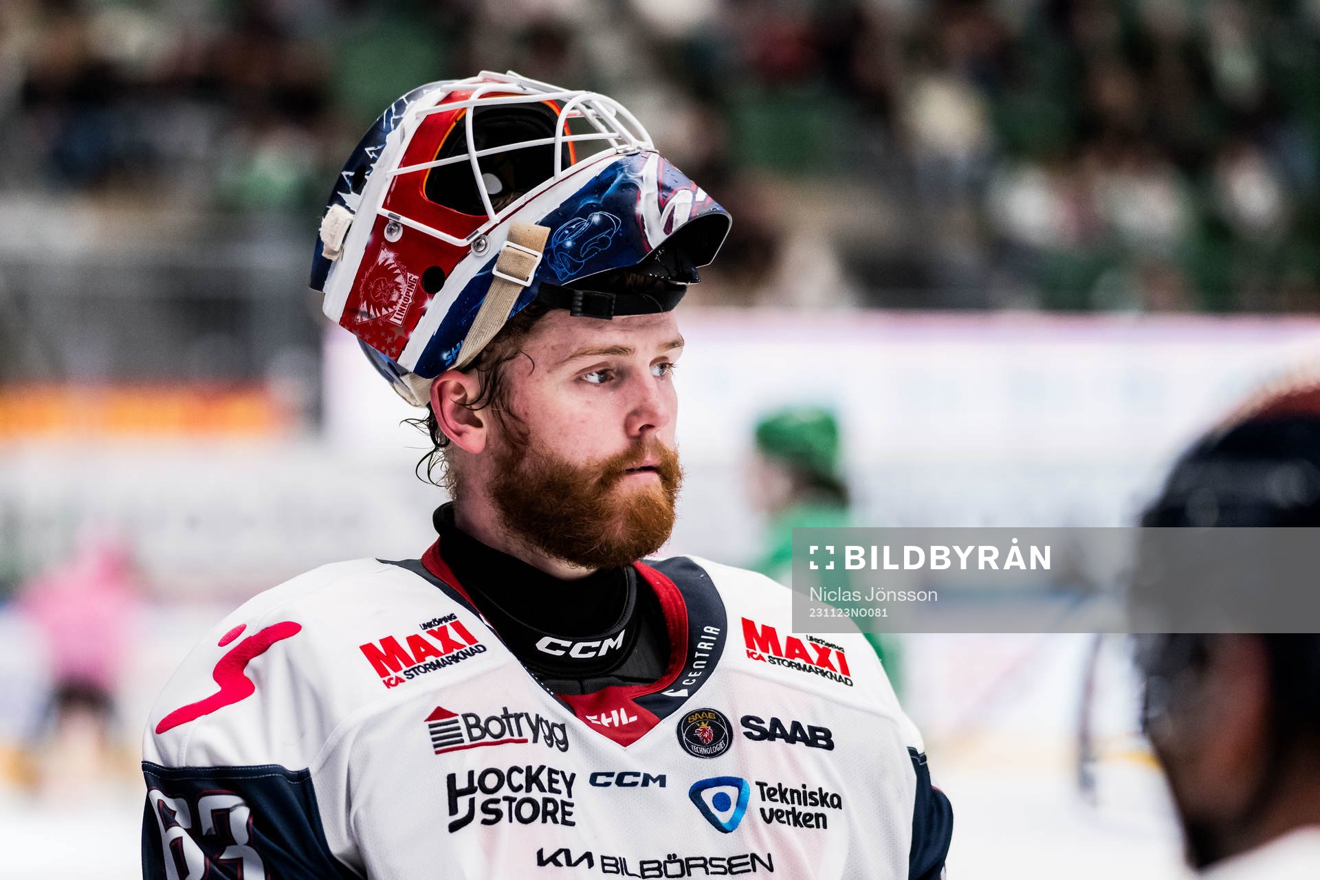 Linköpings målvakt Marcus Högberg