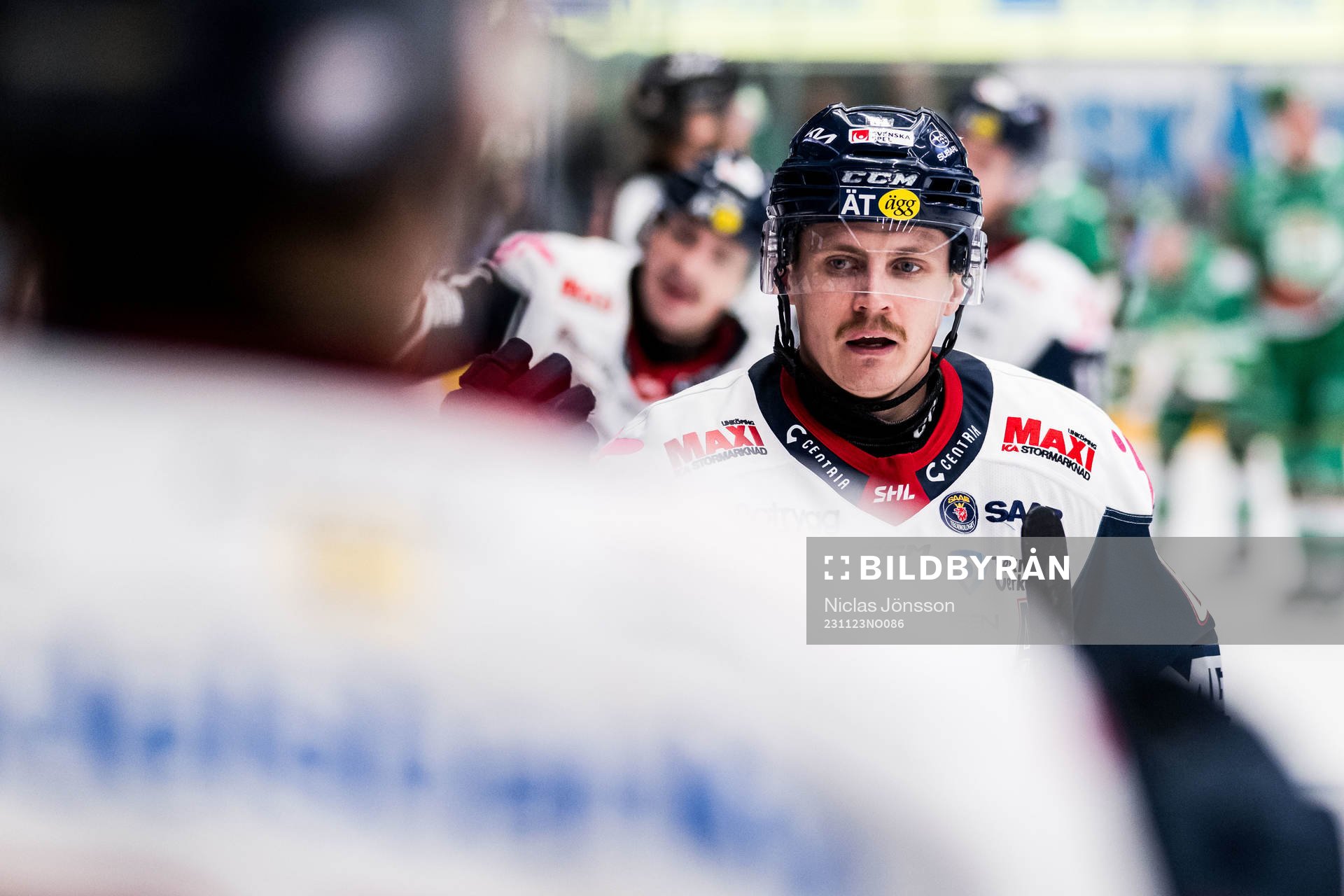 Linköpings Markus Ljungh jublar