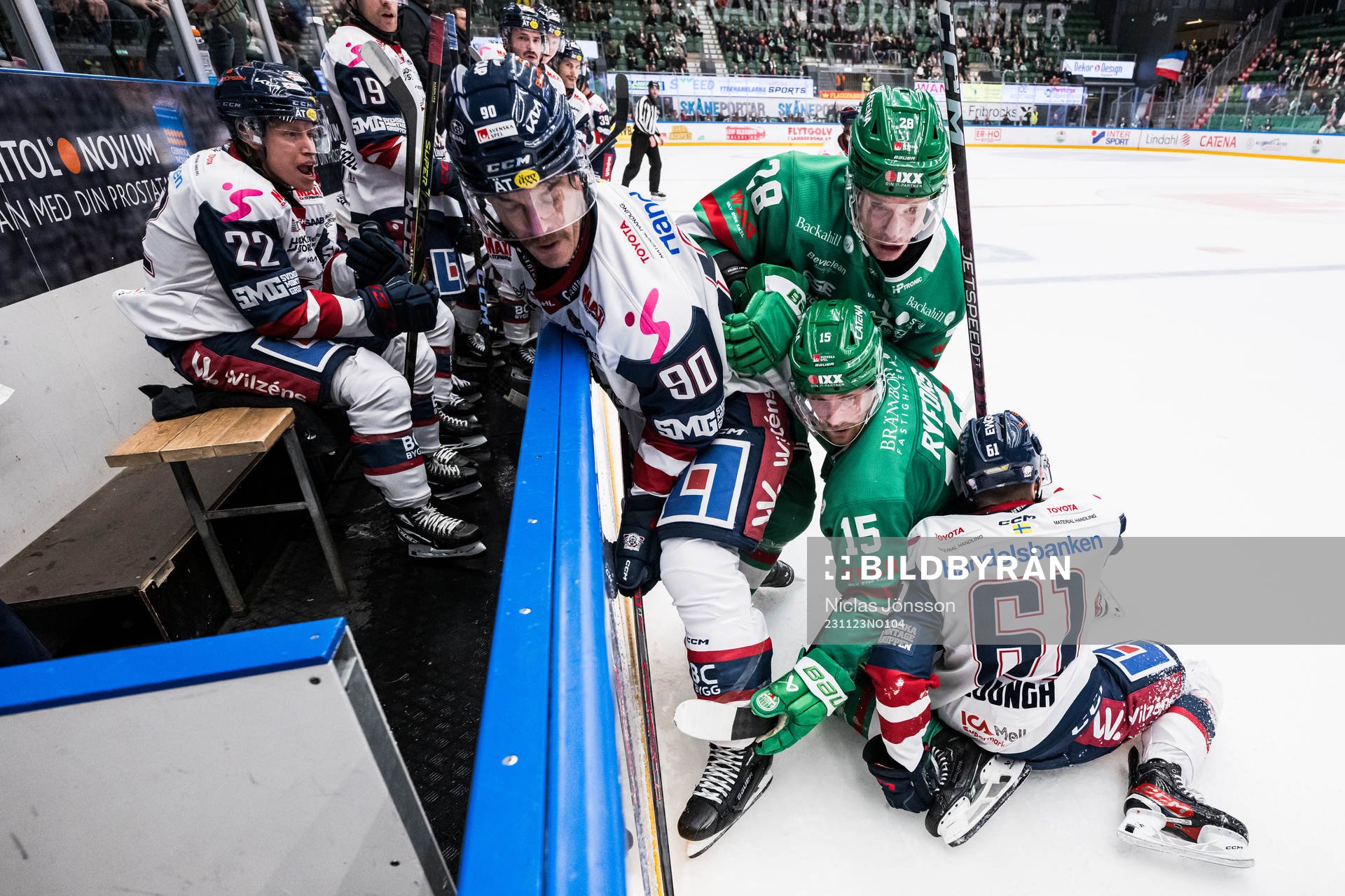 Linköpings Lance Bouma, Markus Ljungh