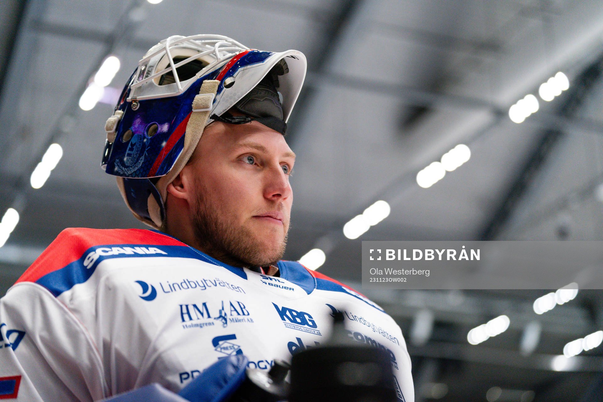 Oskarshamns målvakt Emil Kruse