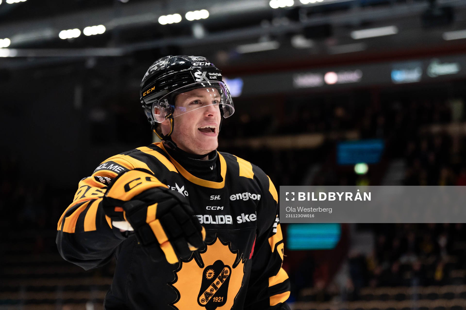 Skellefteås Rickard Hugg jubalr