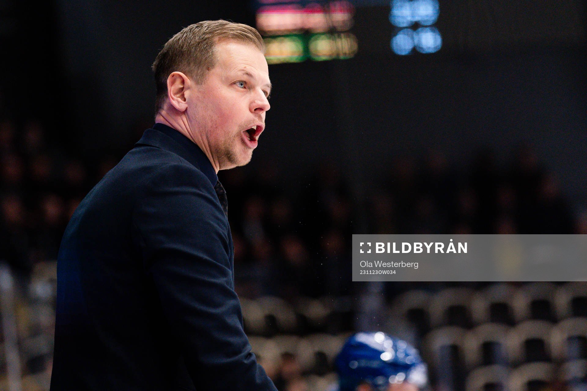 Oskarshamns tränare Martin Filander