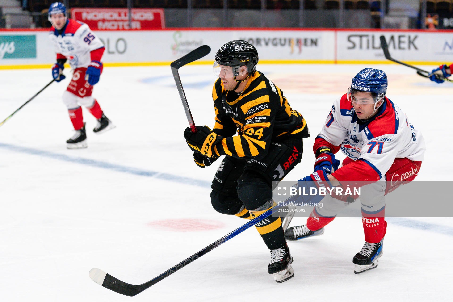 Skellefteås Oscar Lindberg och Oskarshamns Viktor Lodin