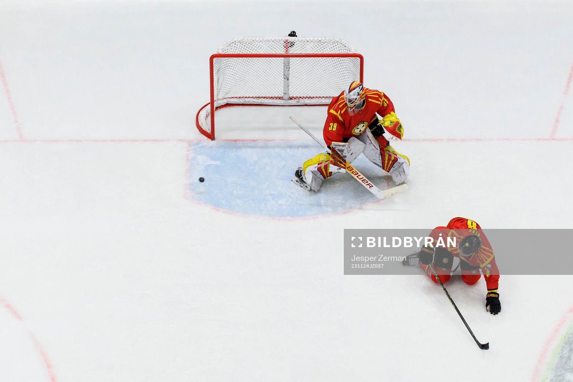 Brynäs målvakt Anders Lindbäck släpper in 5-4