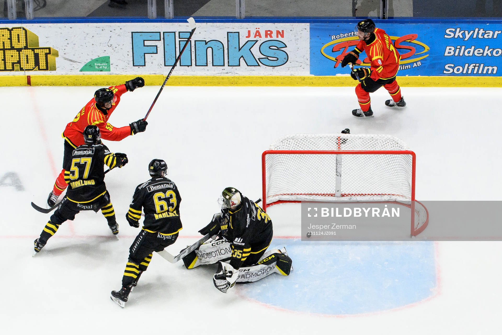 Brynäs Jack Kopacka jublar