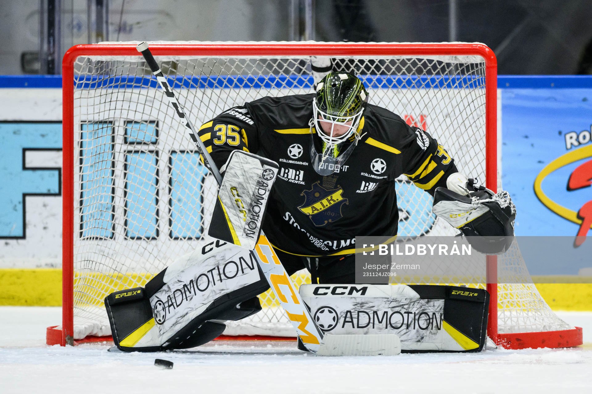 AIKs målvakt Antoine Bibeau