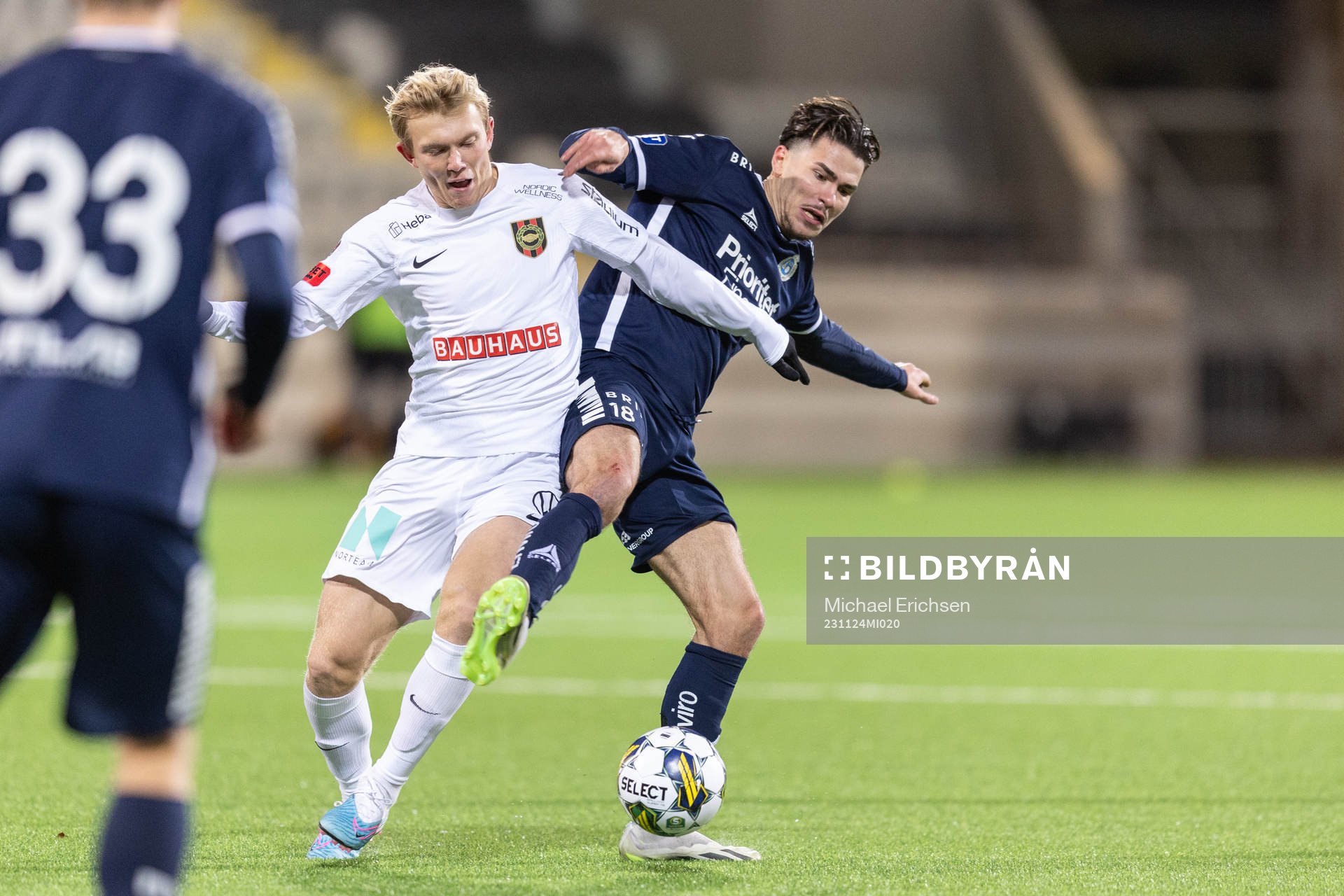 Brommapojkarnas Alexander Jensen och Utsiktens William