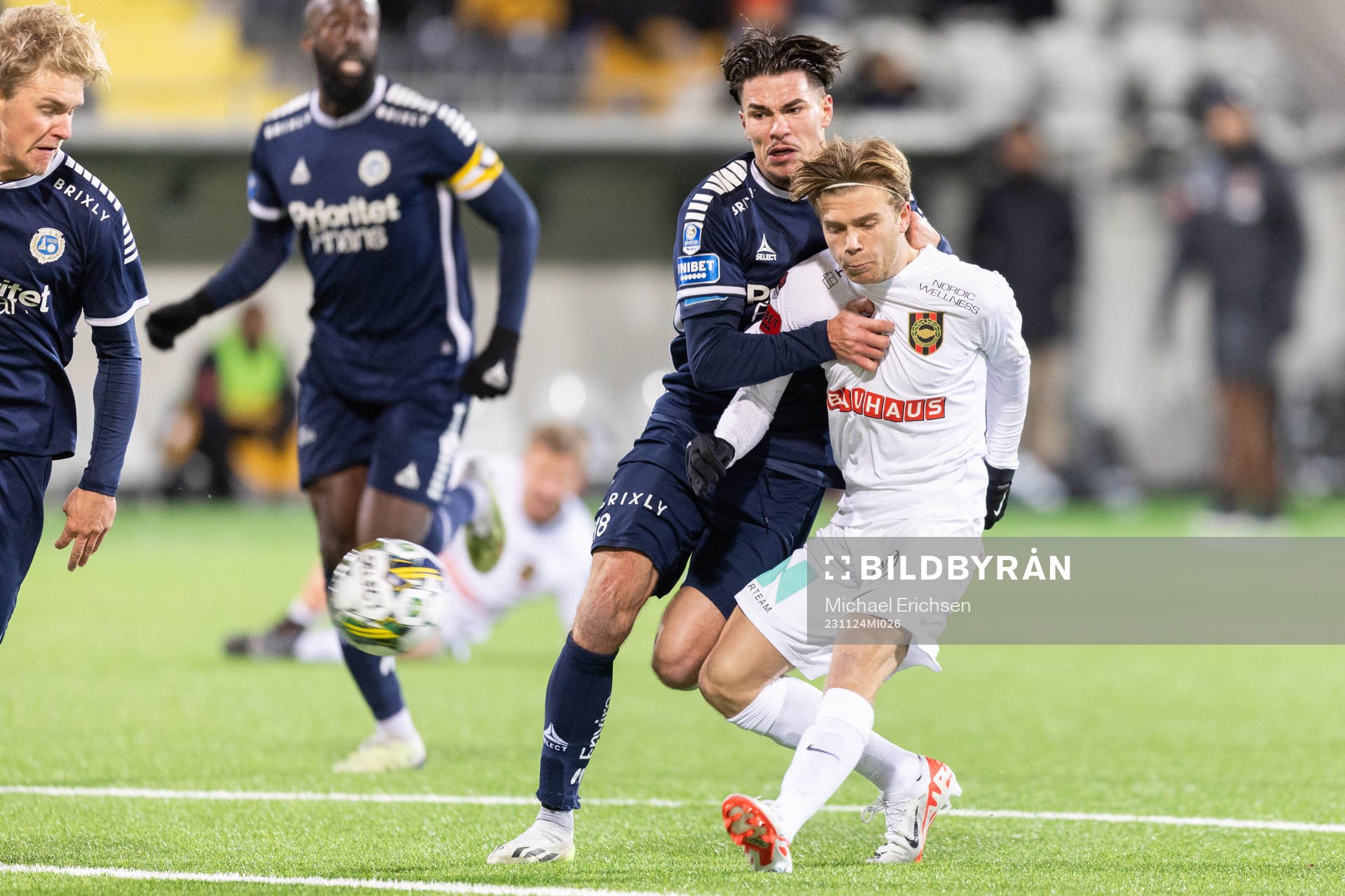 Utsiktens William Milovanovic och Brommapojkarnas Wilmer