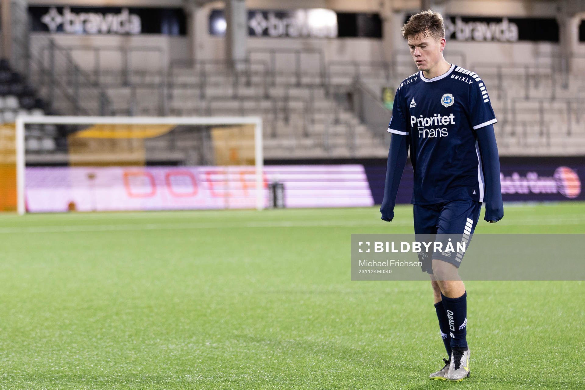 Utsiktens Albin Skoglund deppar