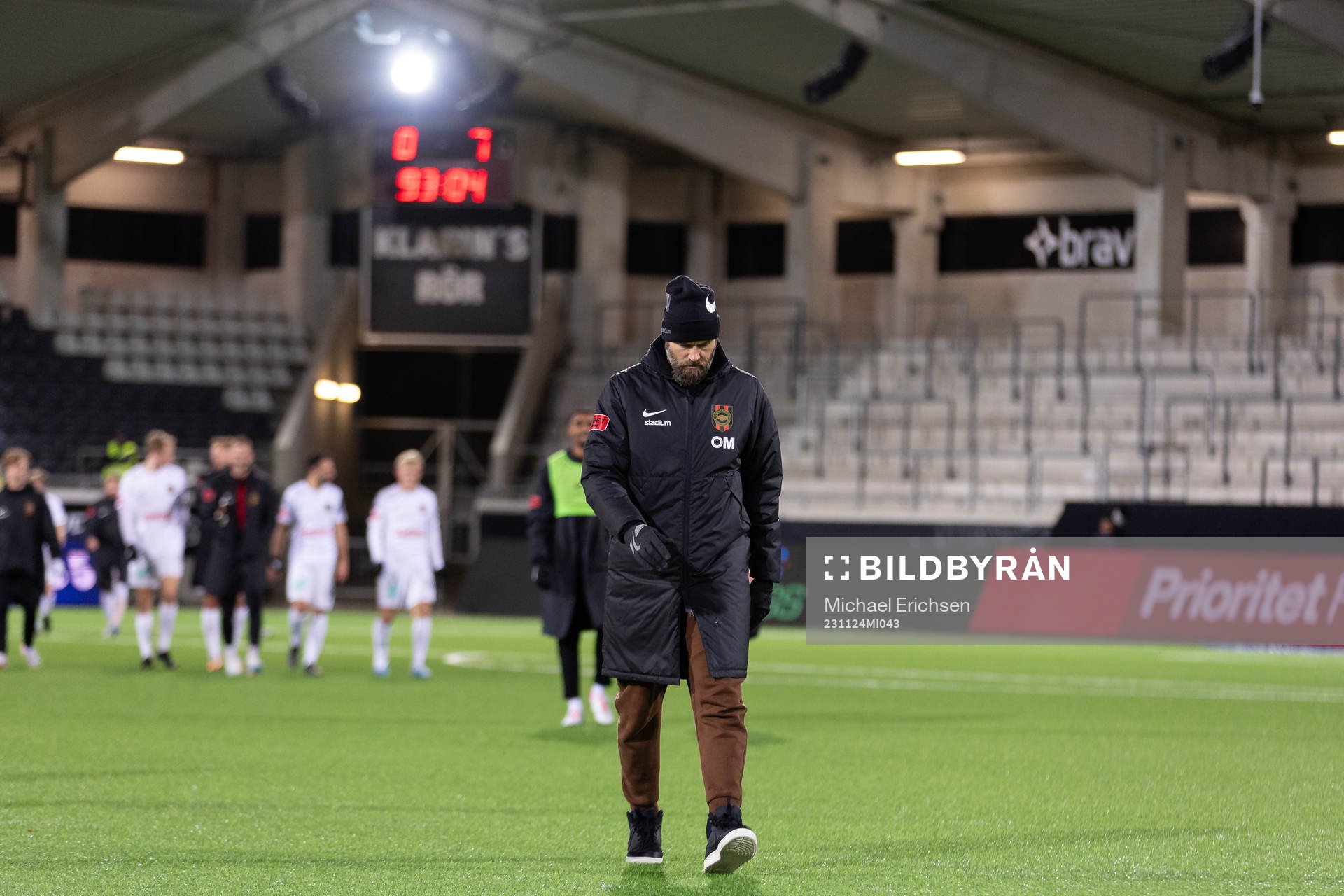 Brommapojkarnas tränare Olof Mellberg