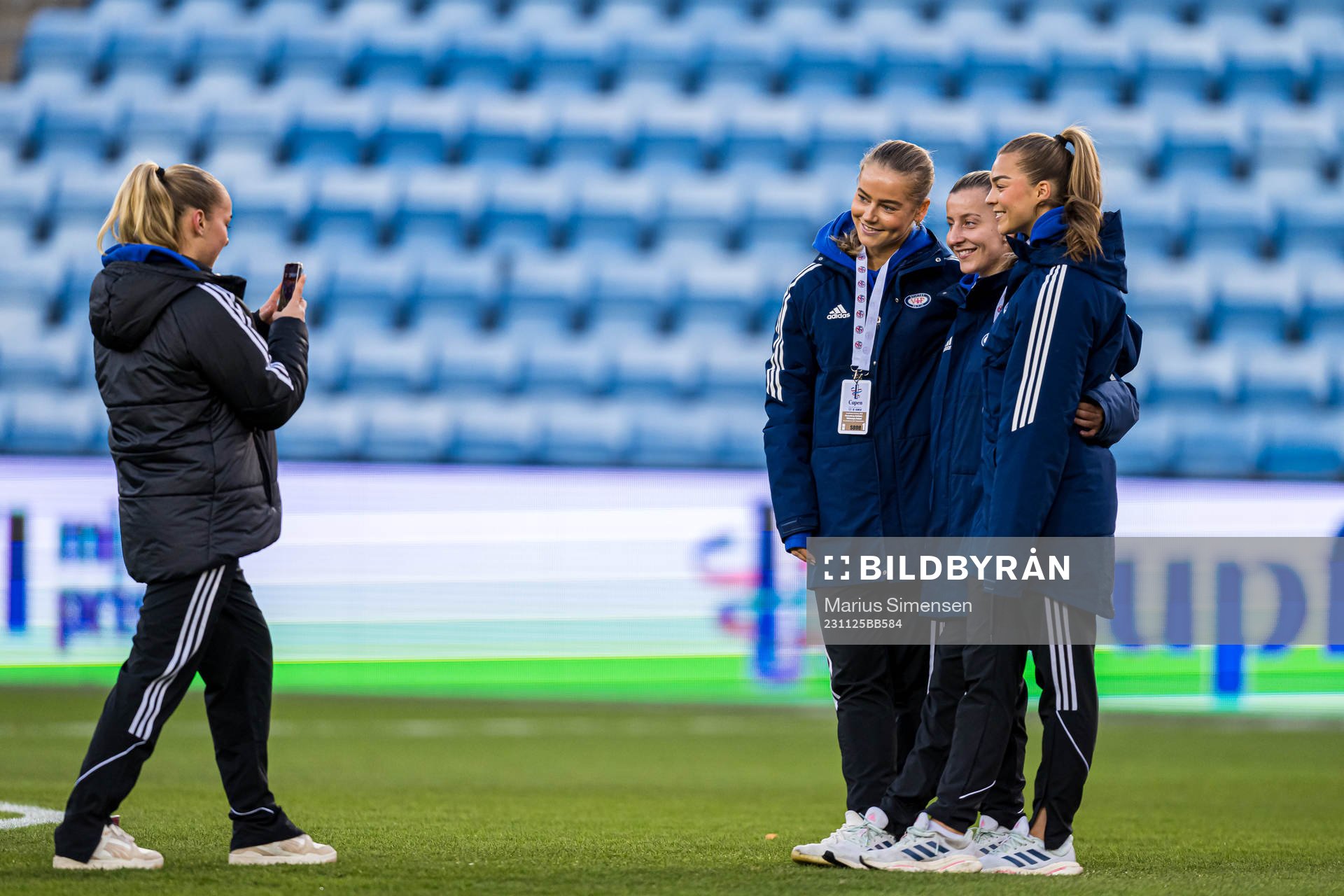 Selma Pettersen Stine Nybø Brekken and Malin Skulstad
