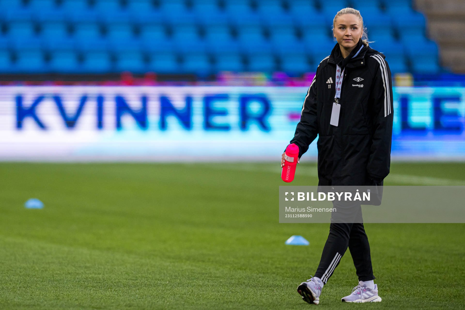 Anna Jøsendal of Rosenborg arrives