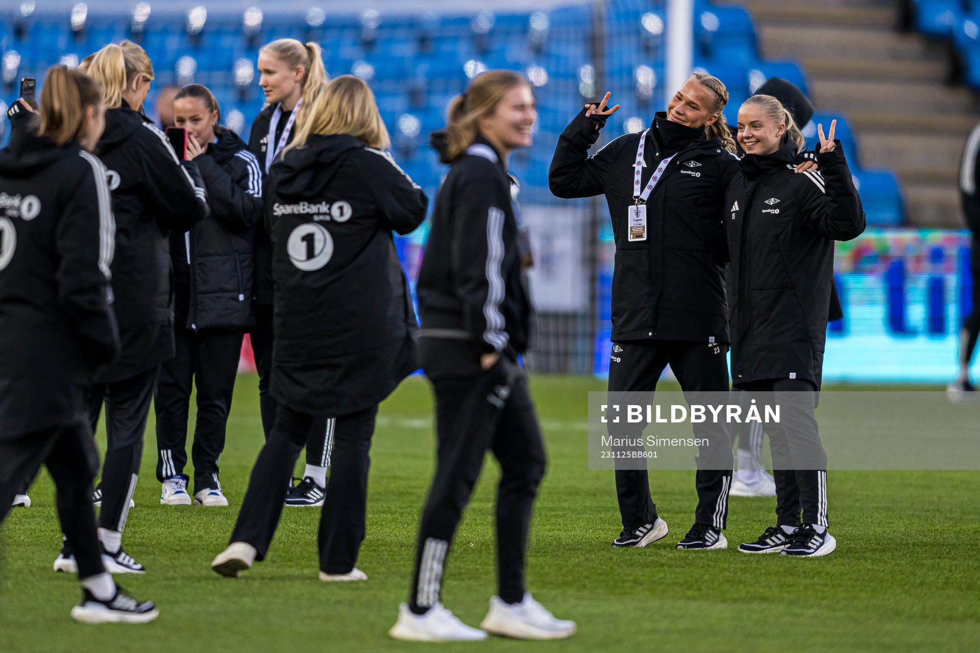 Frøya Brennskag-Dorsin and Emilie Marie Joramo of