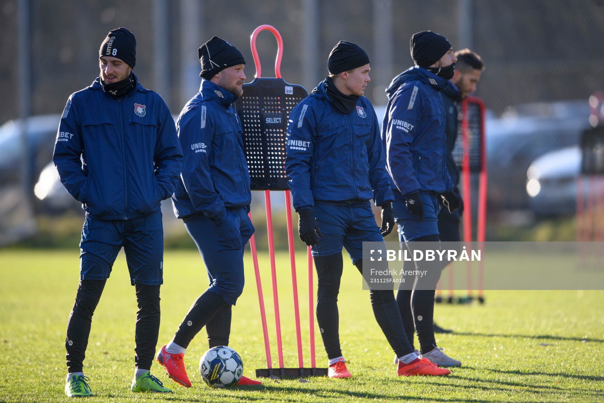Amel Mujanic , Nicklas Bärkroth , Isak Dahlqvist och