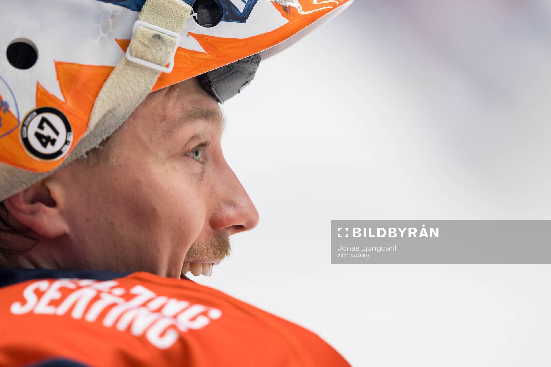 Växjö Lakers HCs målvakt Emil Larmi