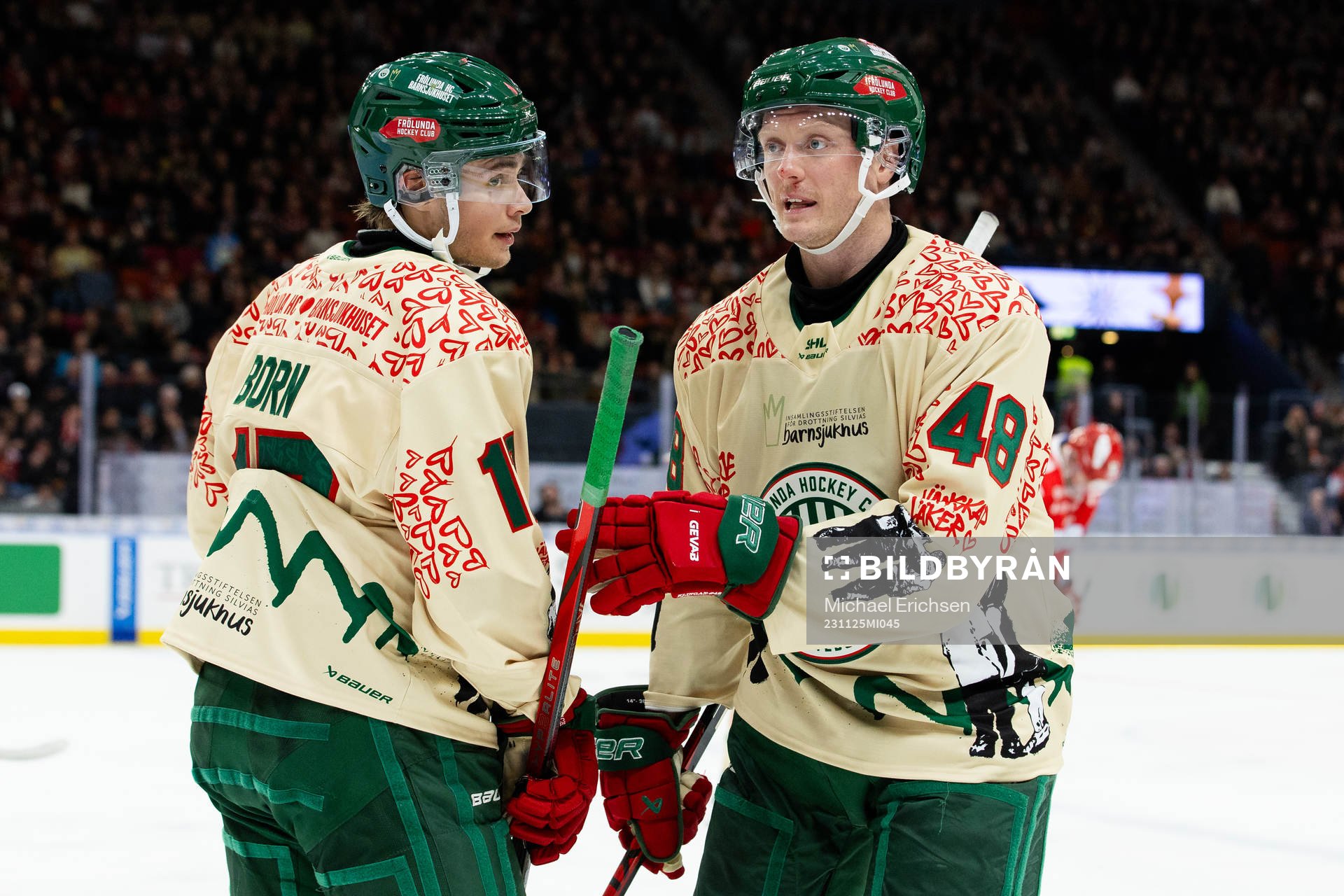 Frölundas Isac Born och Carl Klingberg