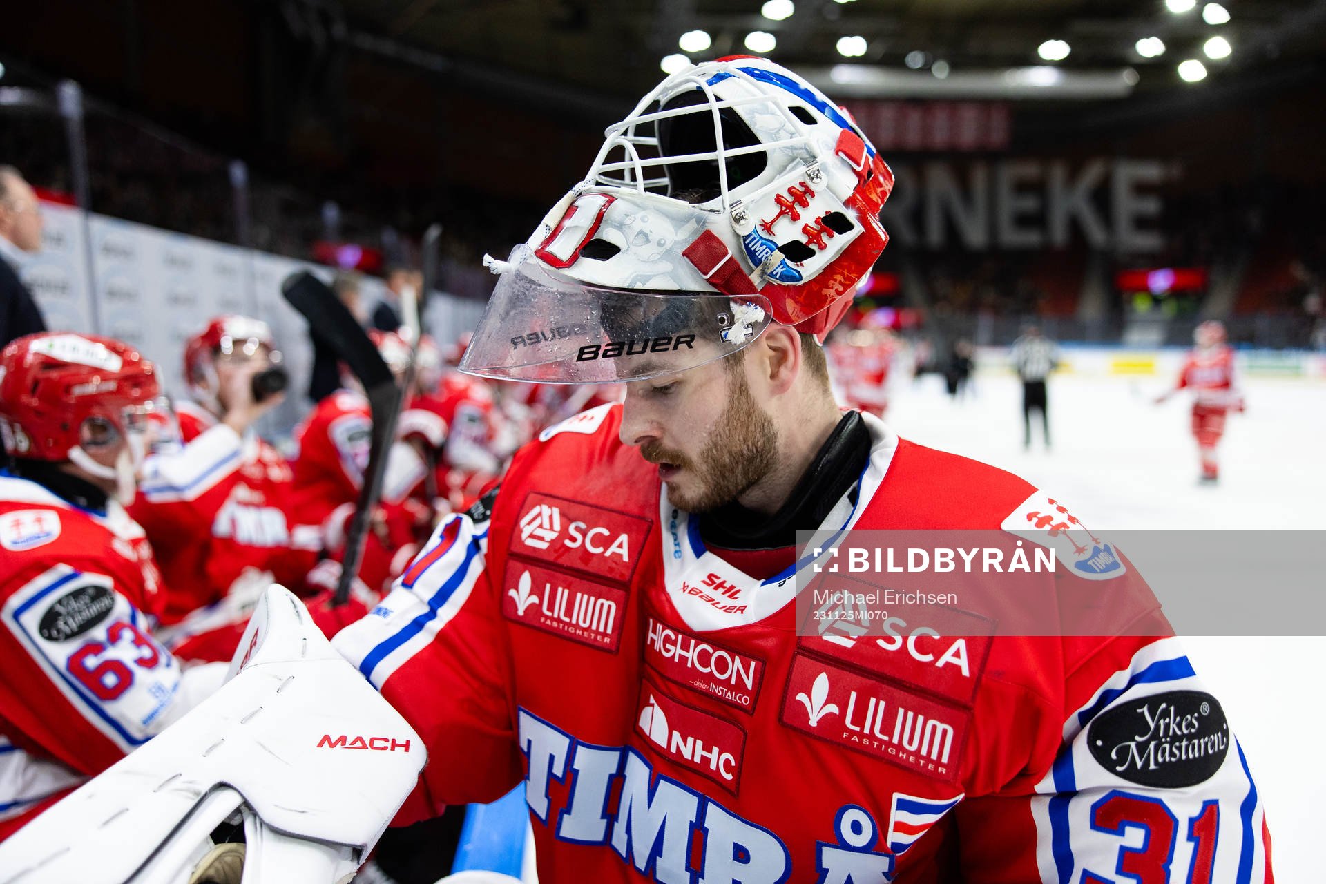 Timrås målvakt Tim Juel