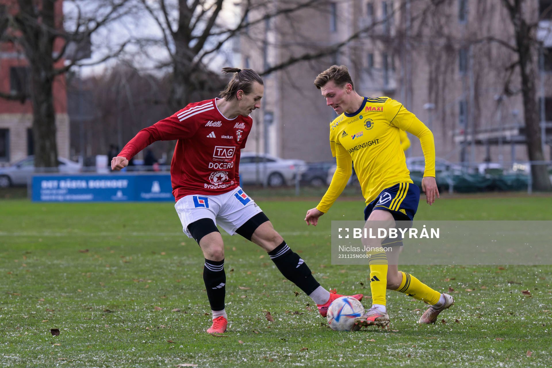Karlstads Oliver Kåhed och Ängelholms Anton Nilsson