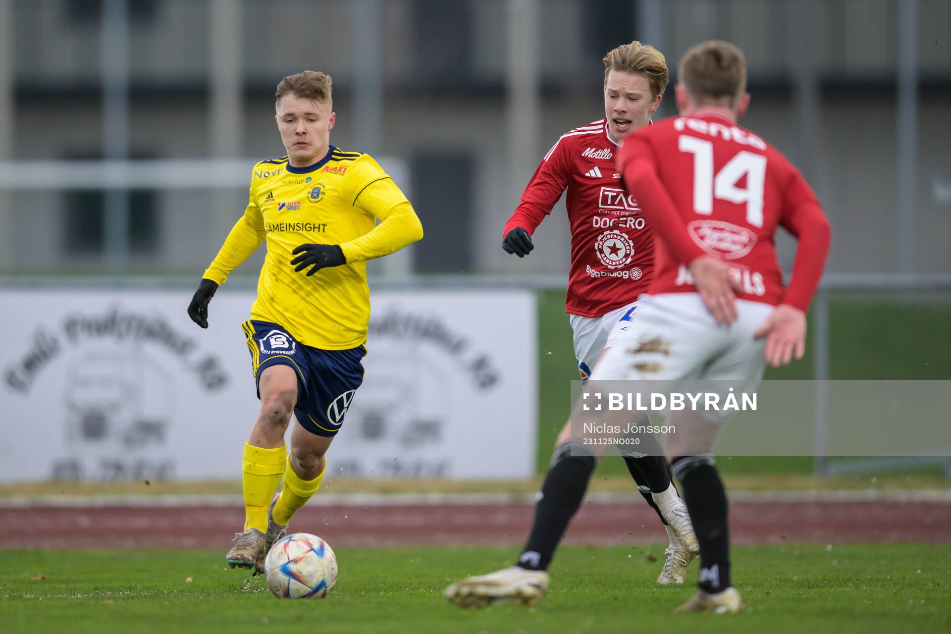 Ängelholms Vincent Sundberg och Karlstads Linus Fredriksson