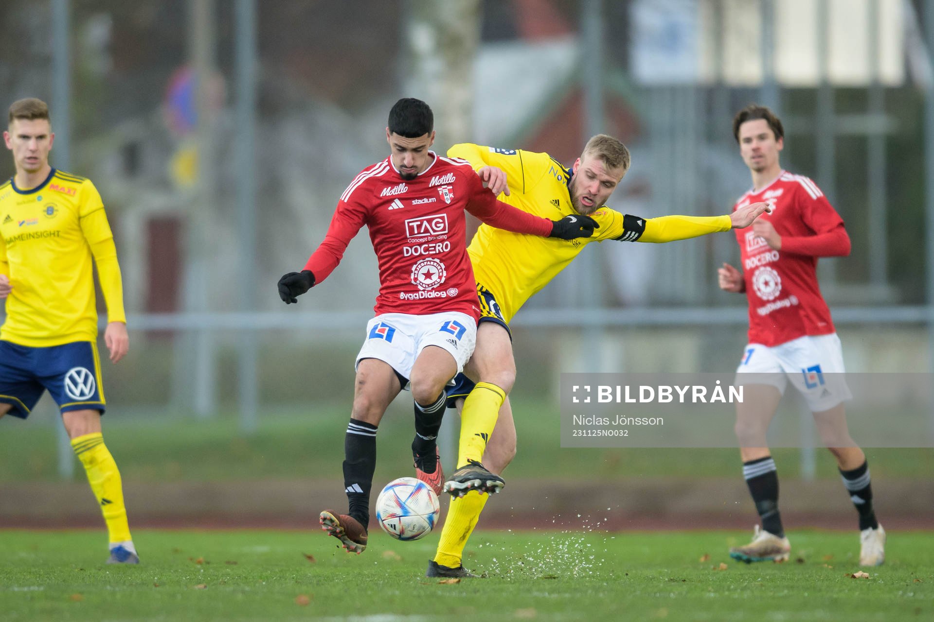Karlstads Armin Fathi och Ängelholms Robin Nilsson