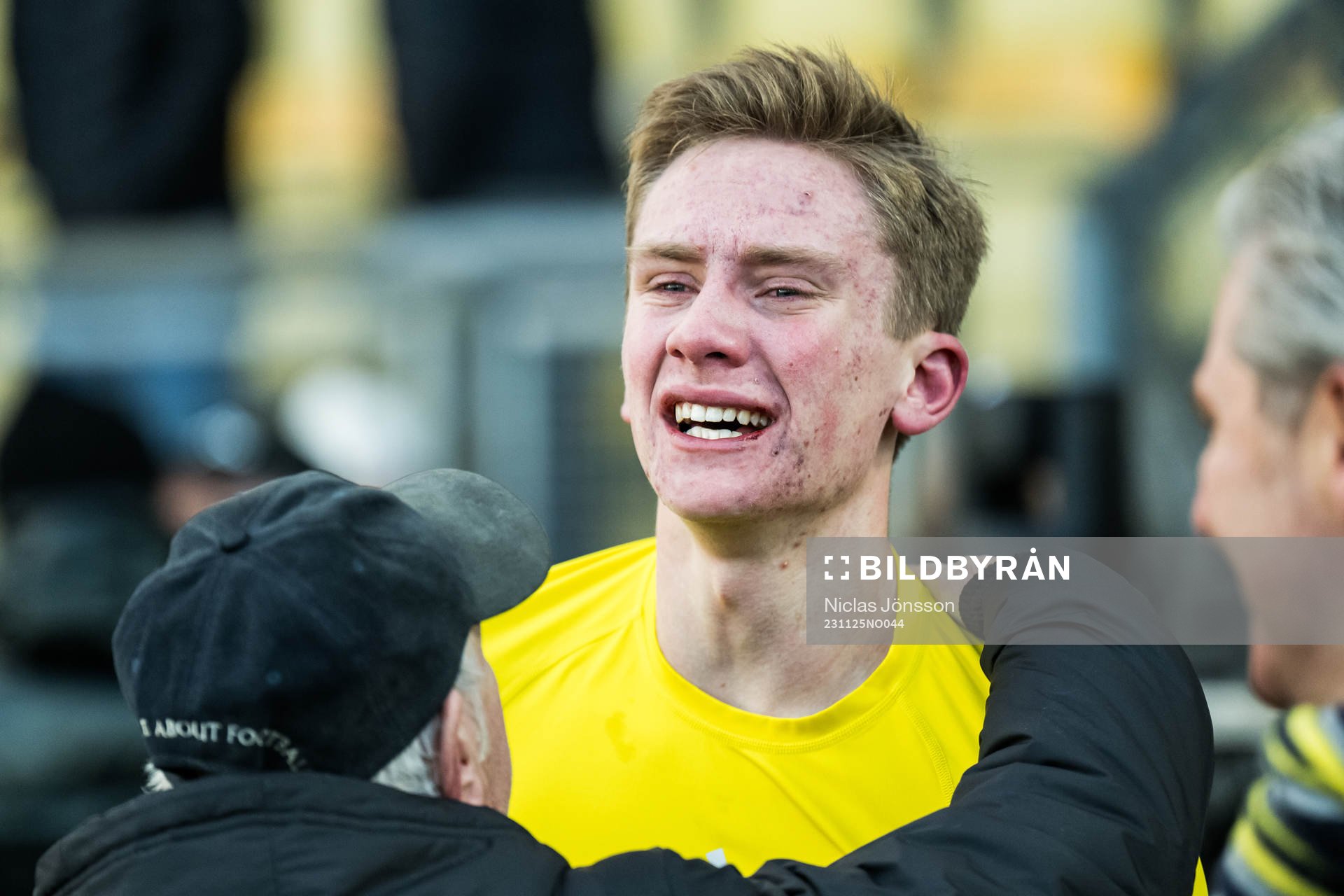 Ängelholms Karl Gunnarsson jublar