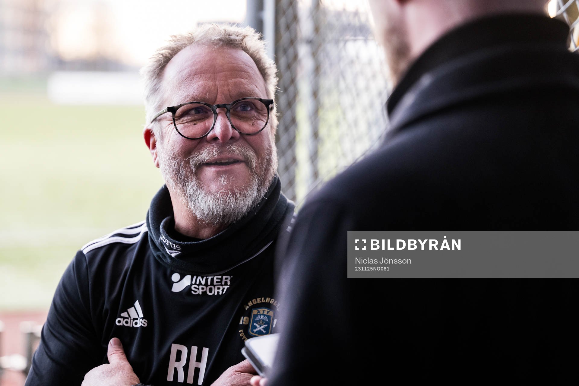 Ängelholms tränare Roar Hansen