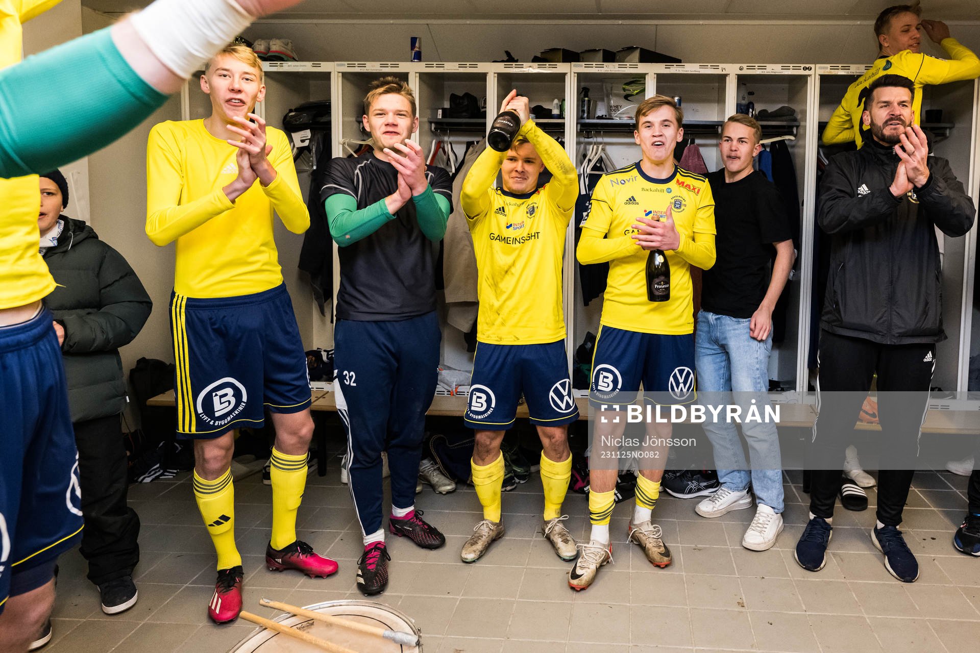 Ängelholms Jonathan Nilsson, Lukas Bornandersson, Vincent