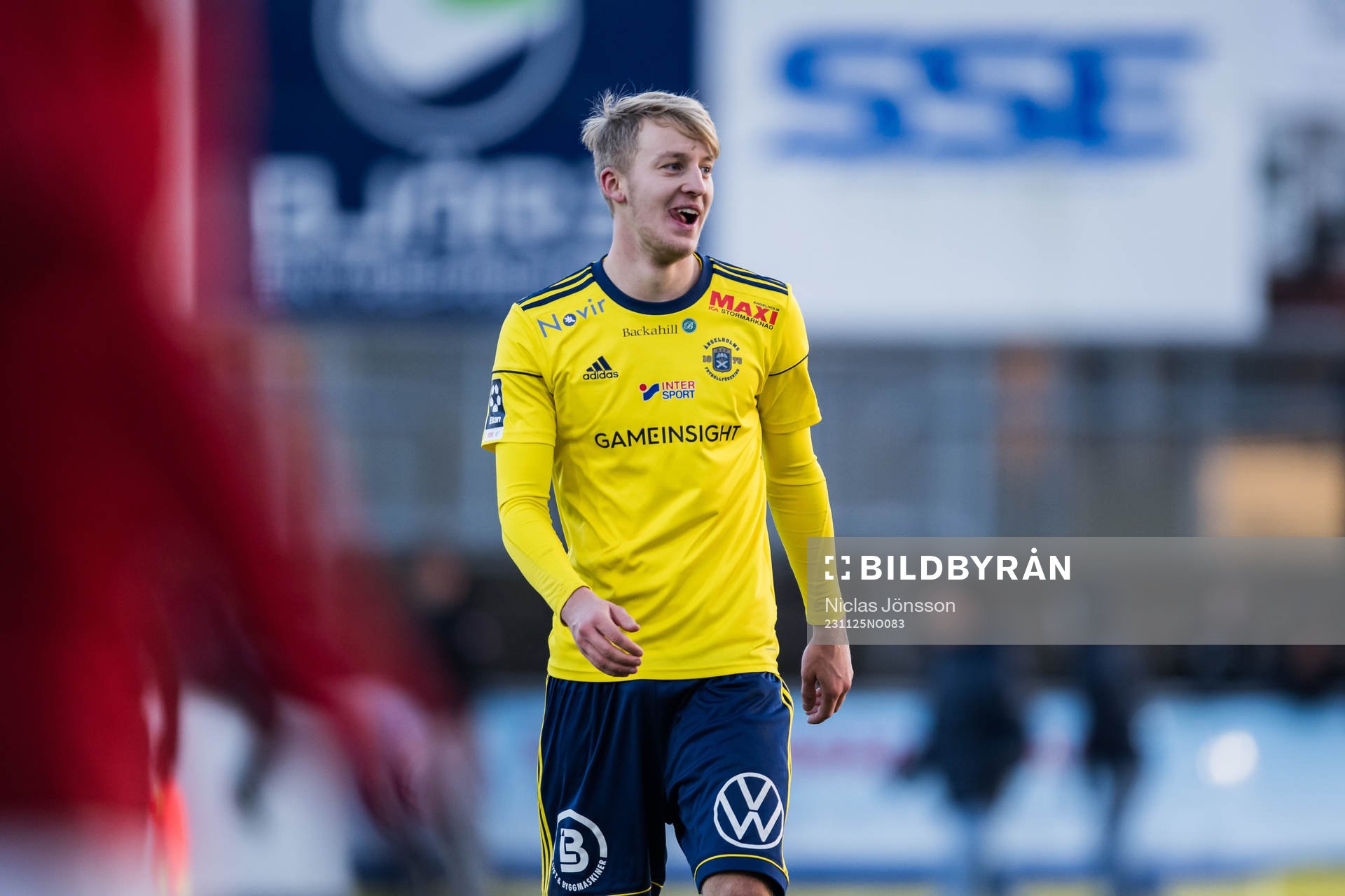 Ängelholms Johan Persson Åhstedt jublar