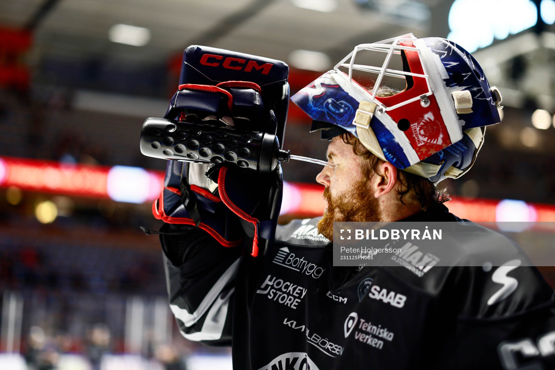 Linköpings målvakt Marcus Högberg
