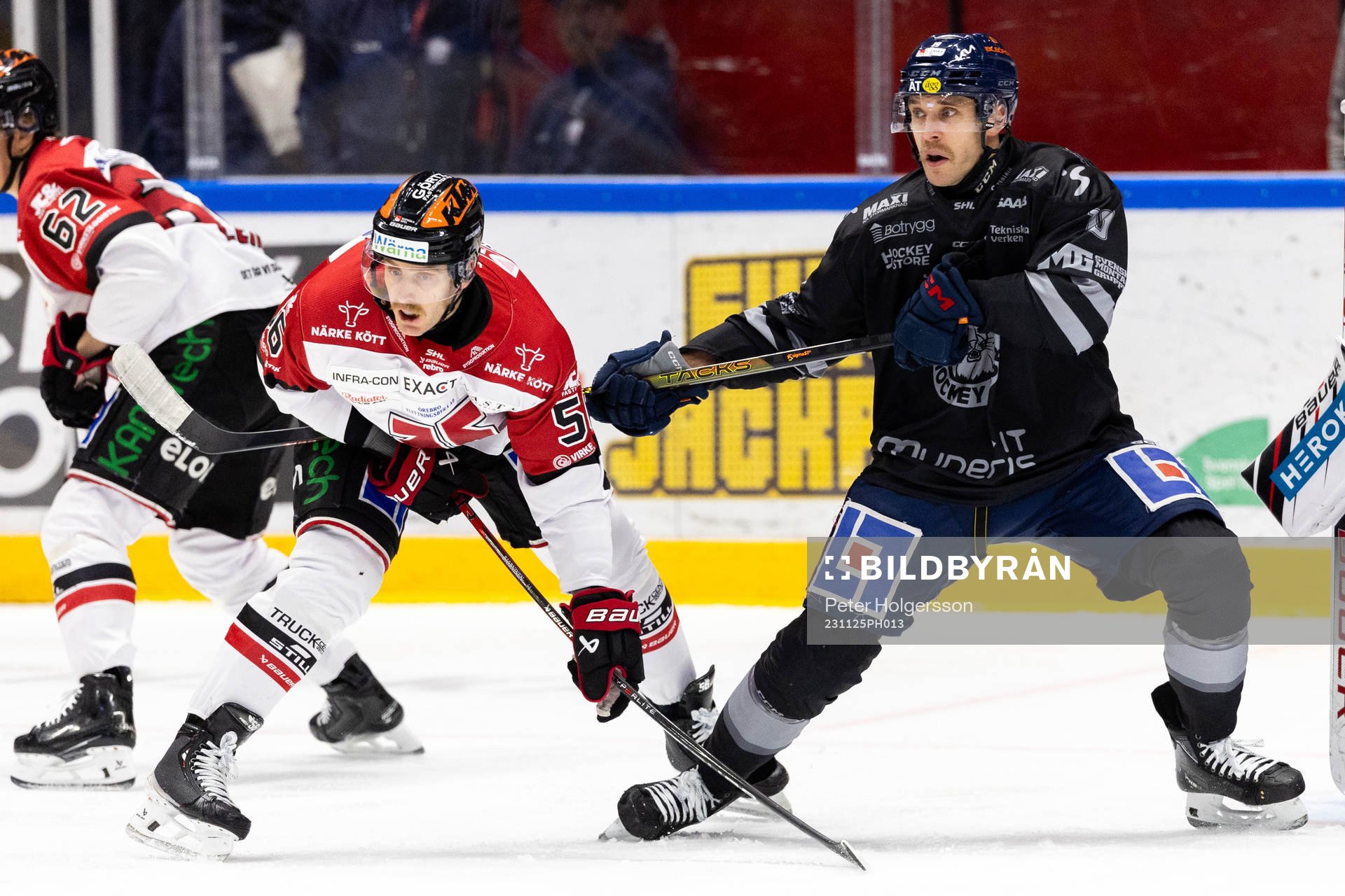 Örebros Robin Norell och Linköpings Patrick Russell