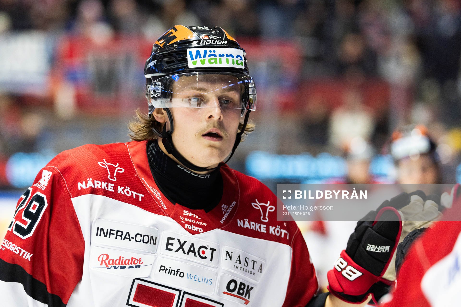 Örebros Milton Oscarson jublar