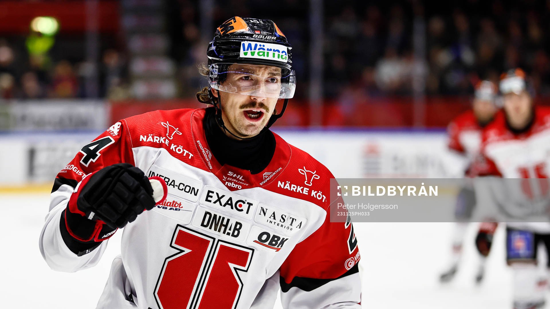 Örebros Hannes Björninen jublar
