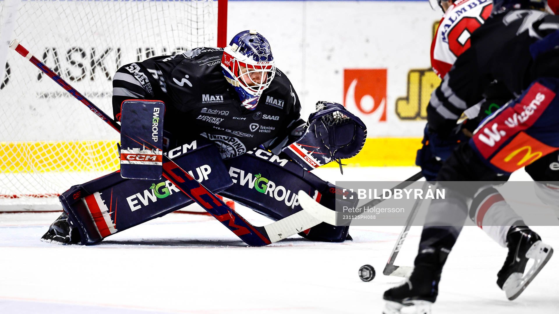 Linköpings målvakt Marcus Högberg