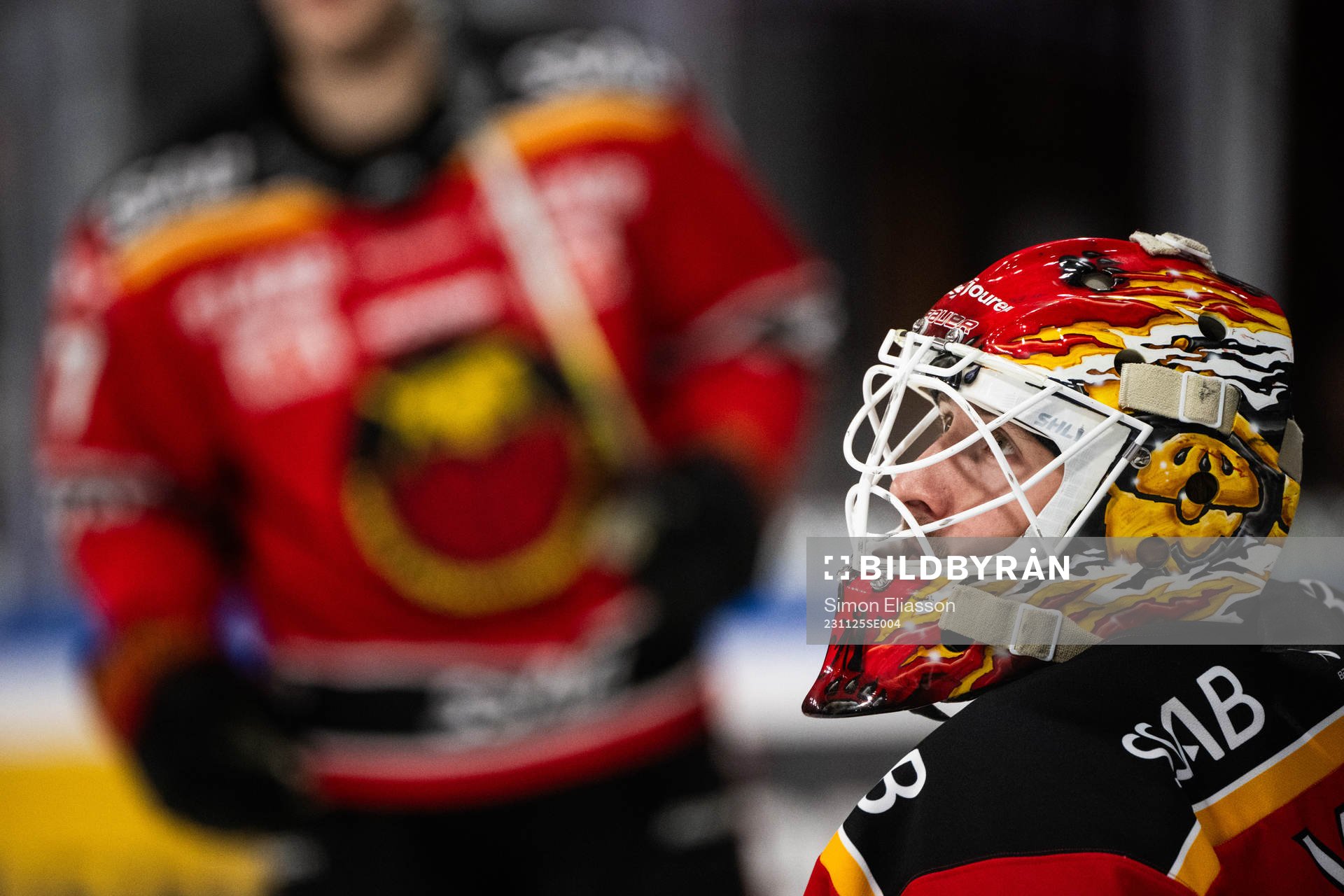 Luleås målvakt Joel Lassinantti