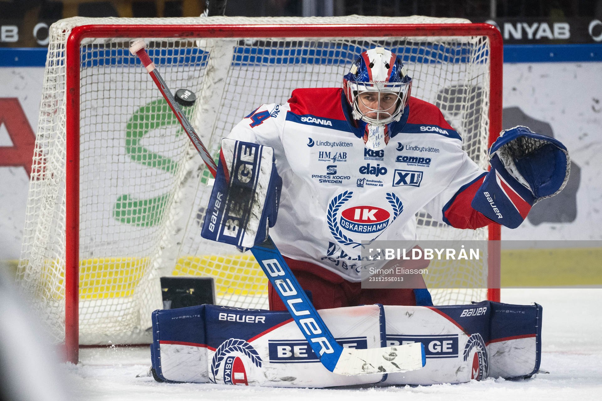Oskarshamns målvakt Marek Langhamer