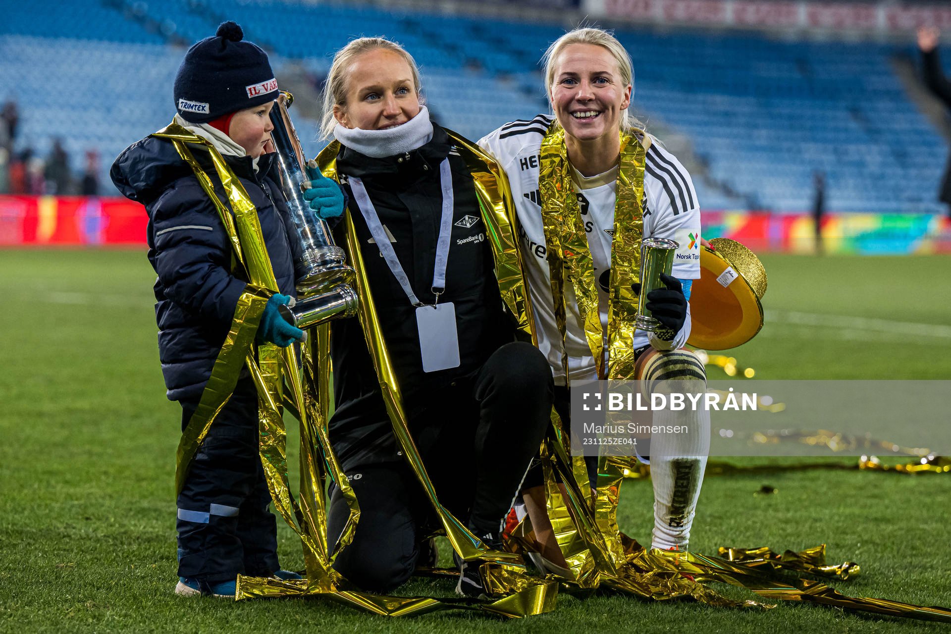 Maria Olsvik and Mali Lilleås Næss of Rosenborg