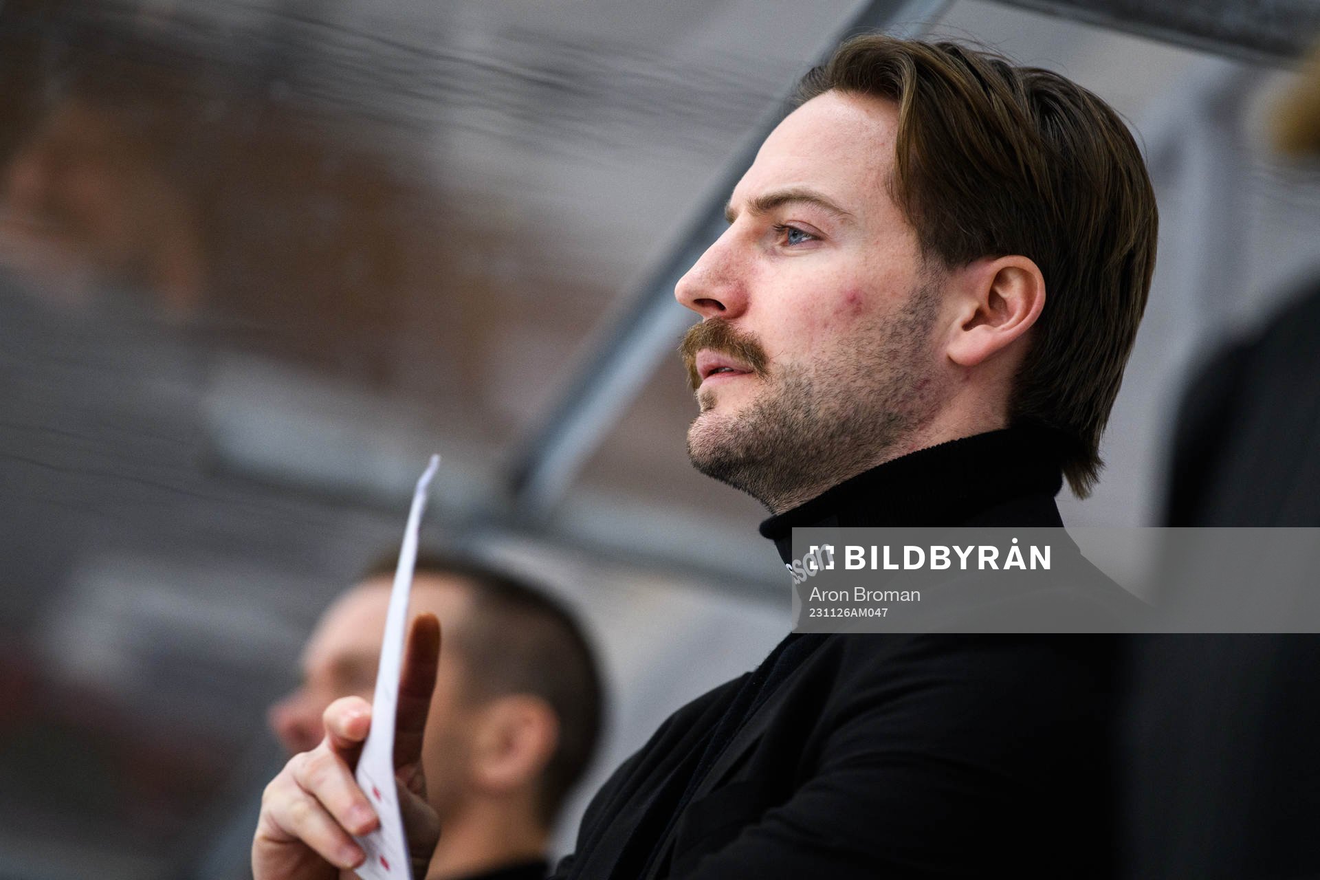 Moras assisterande tränare Fabian Gunnarsson