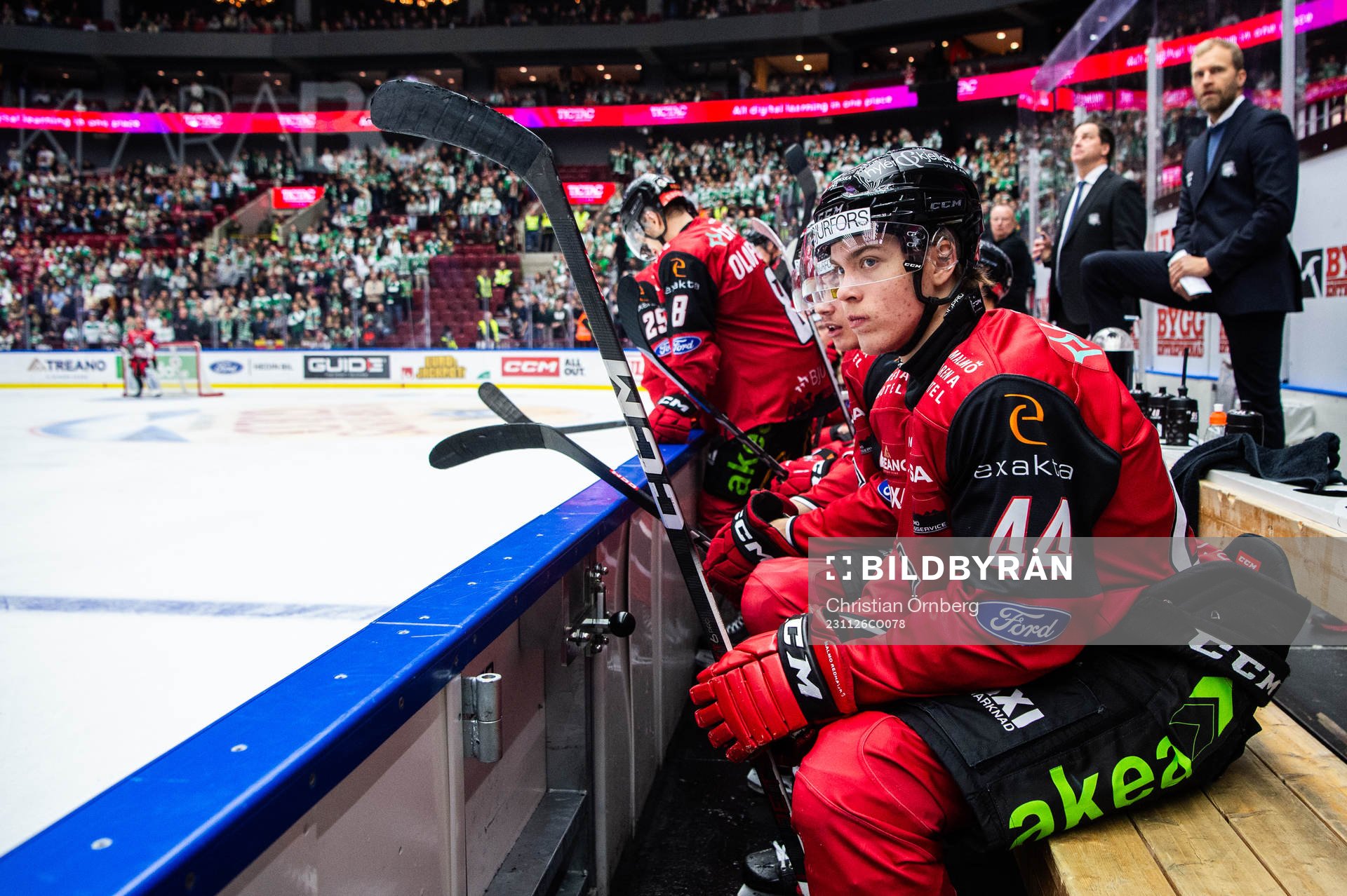 Malmö Redhawks Filip Sitar deppar