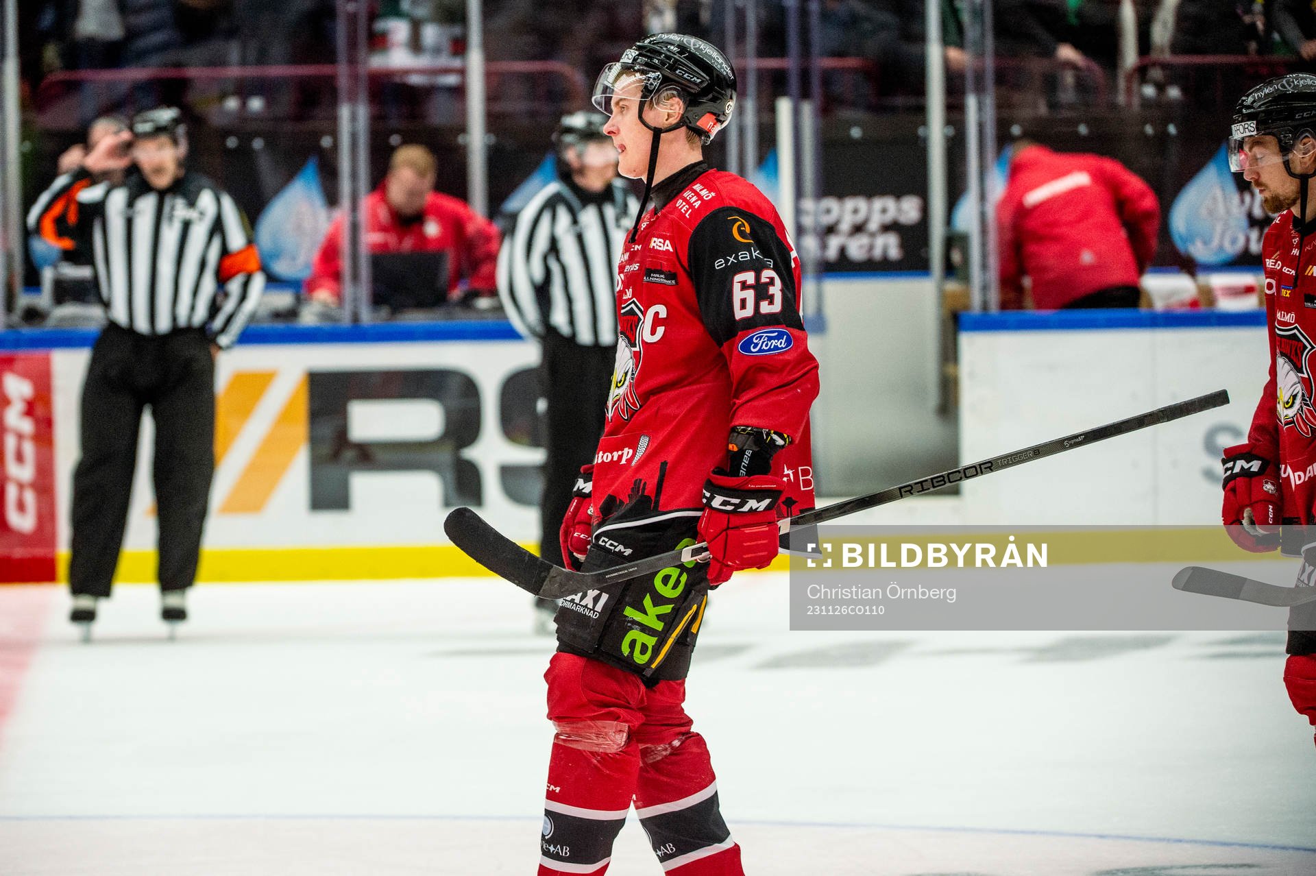 Malmö Redhawks Fredrik Händemark deppar