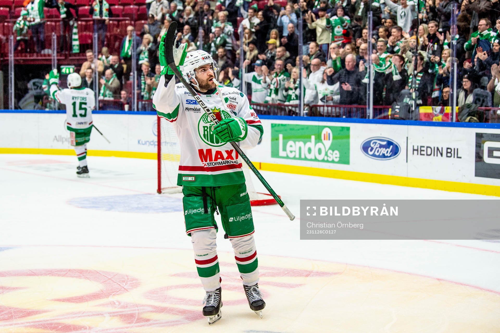 under ishockeymatchen i SHL mellan Malmö Redhawks och