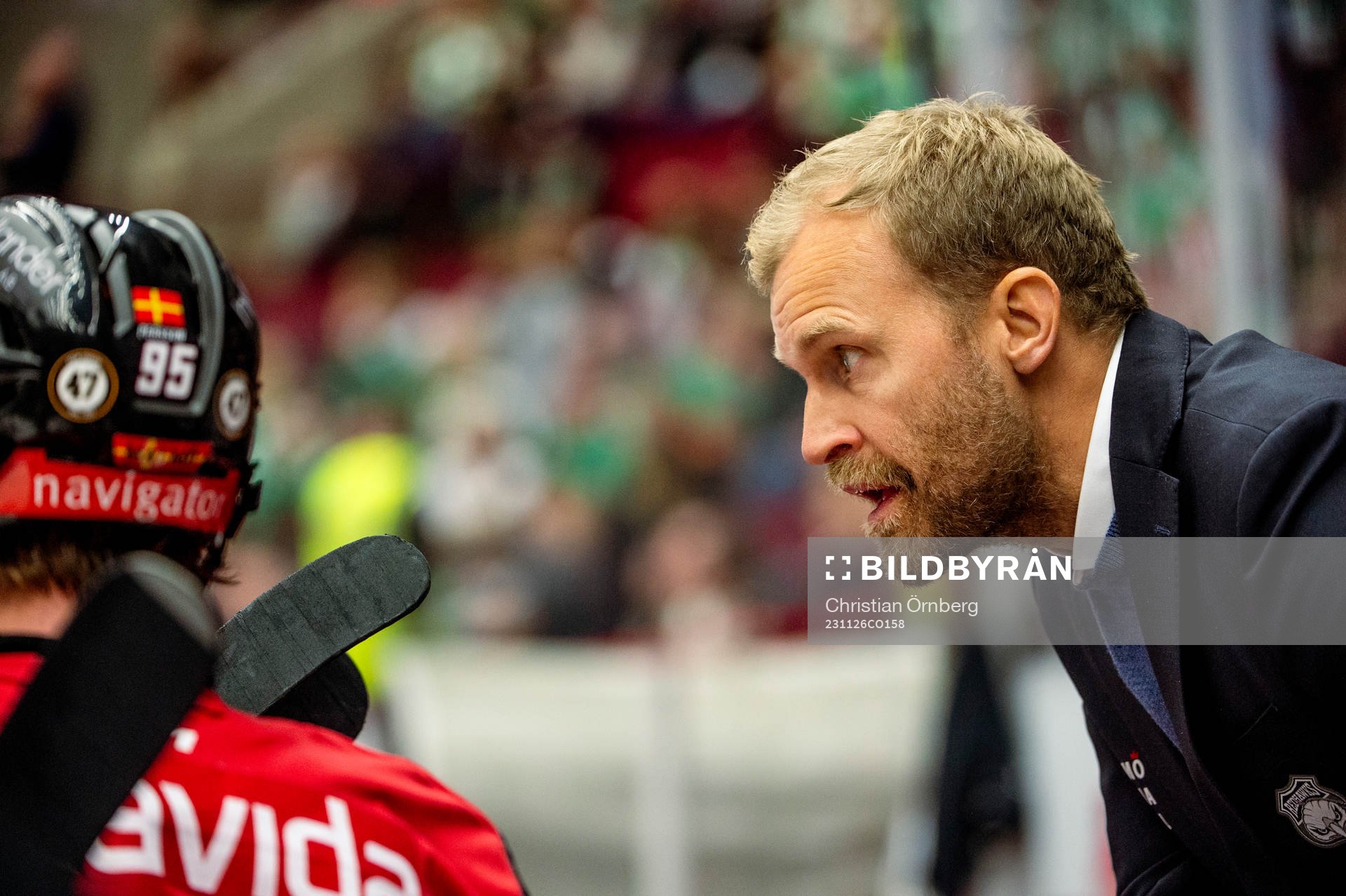 Malmö Redhawks assisterande tränare Mathias Tjärnqvst