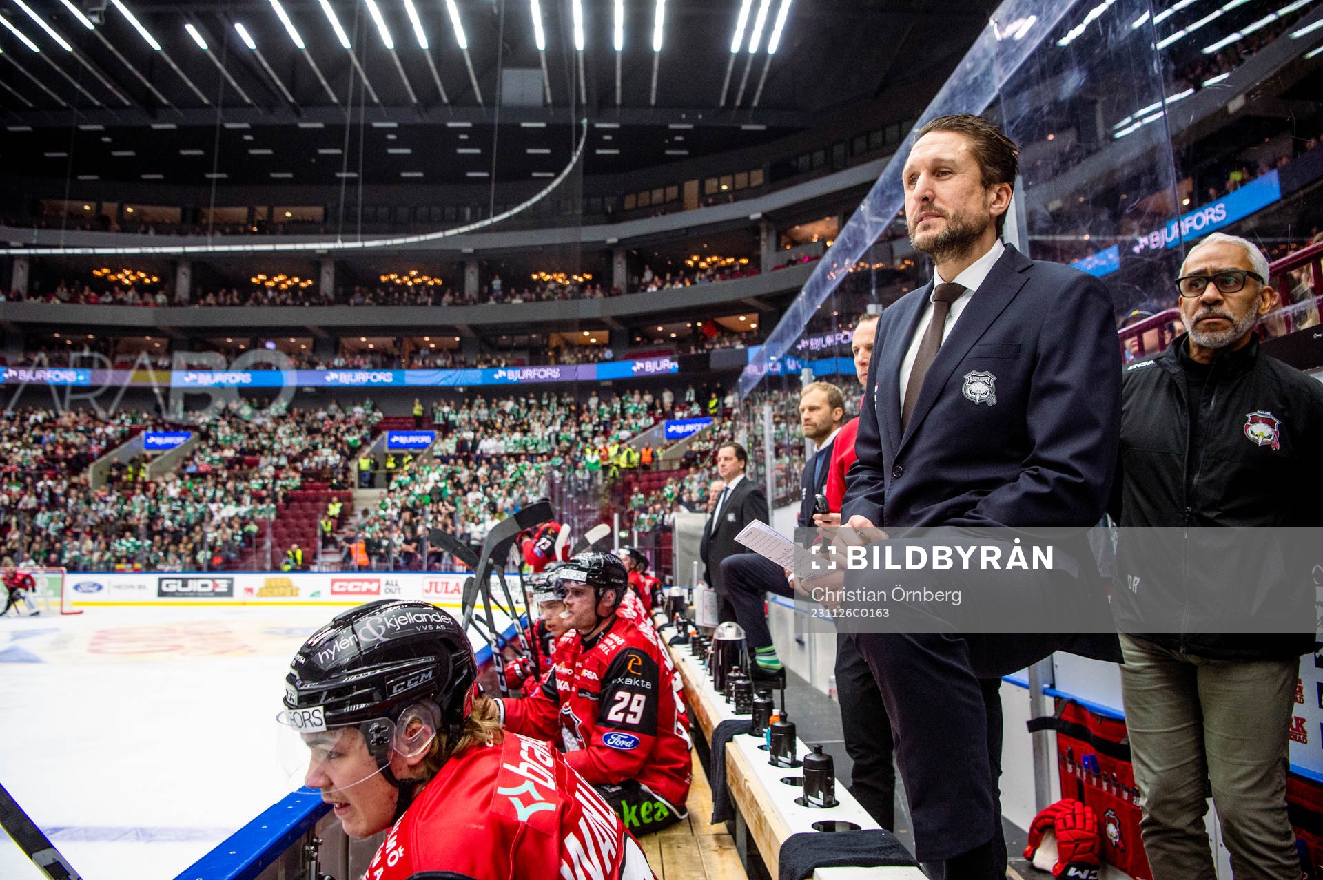 Malmö Redhawks tränare Tomas Kollar