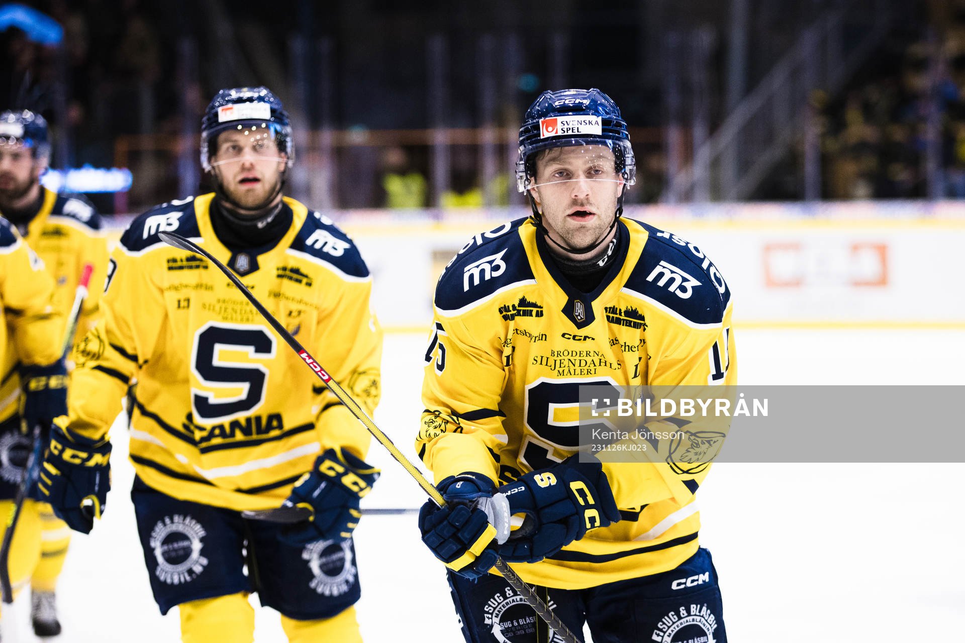 Södertäljes Albin Carlson jublar