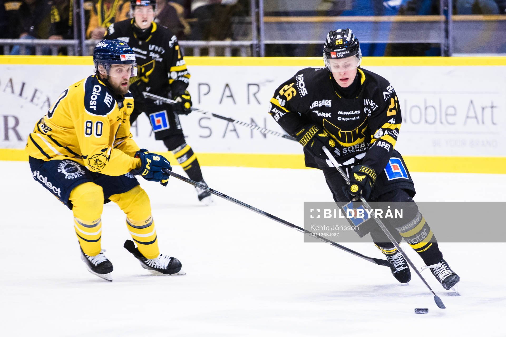 Södertäljes Ludwig Blomstrand och Västerås Elias