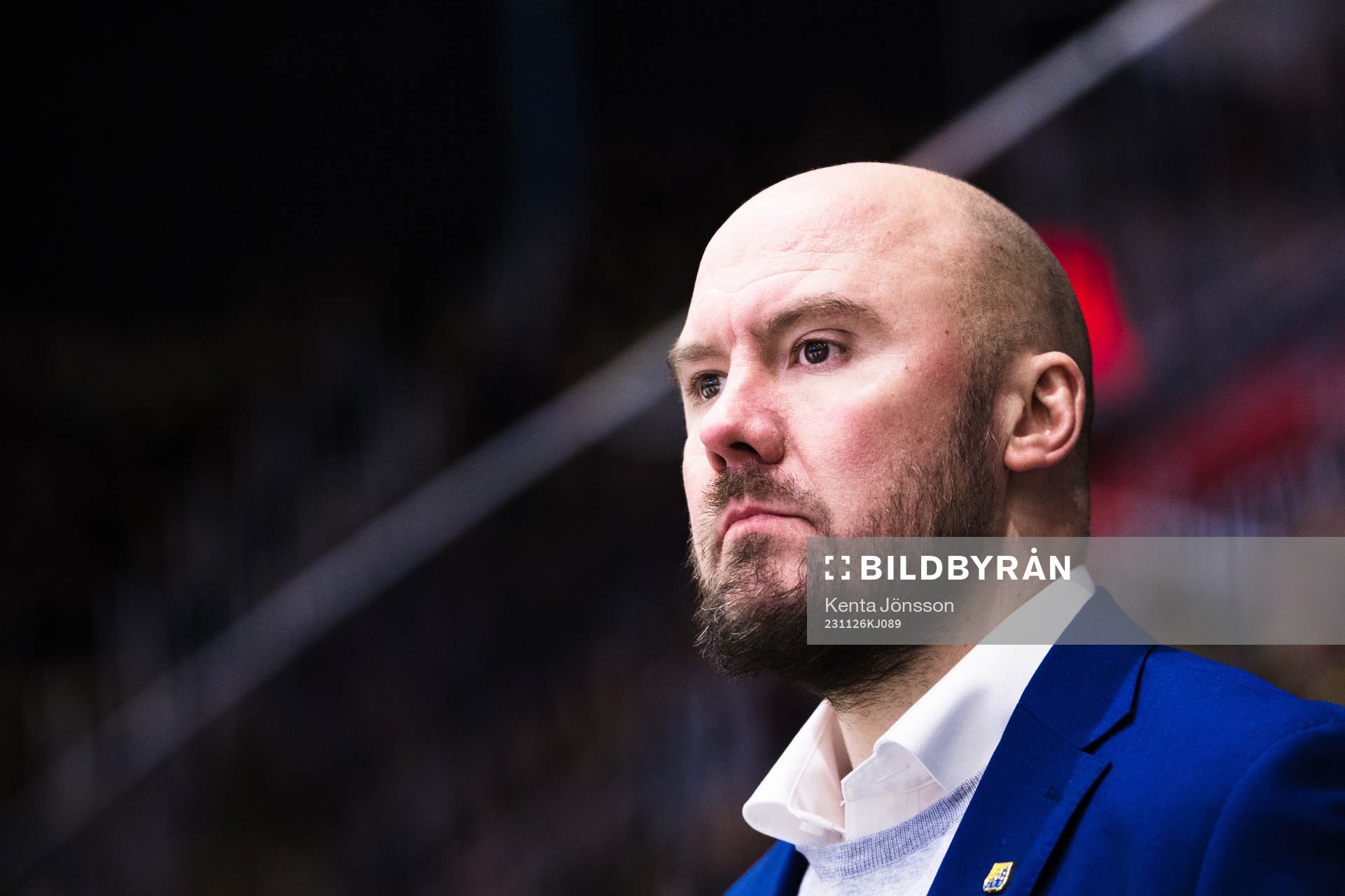 Södertäljes assisterande tränare Nicklas Grossman