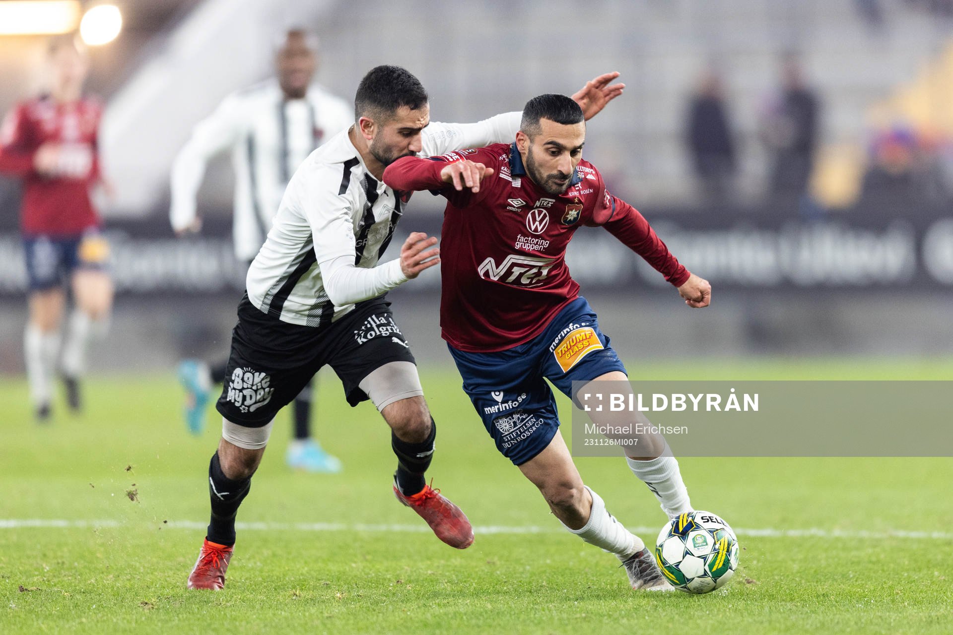 Nordic Uniteds Gabriel Aphrem och Örgrytes Sargon Abraham