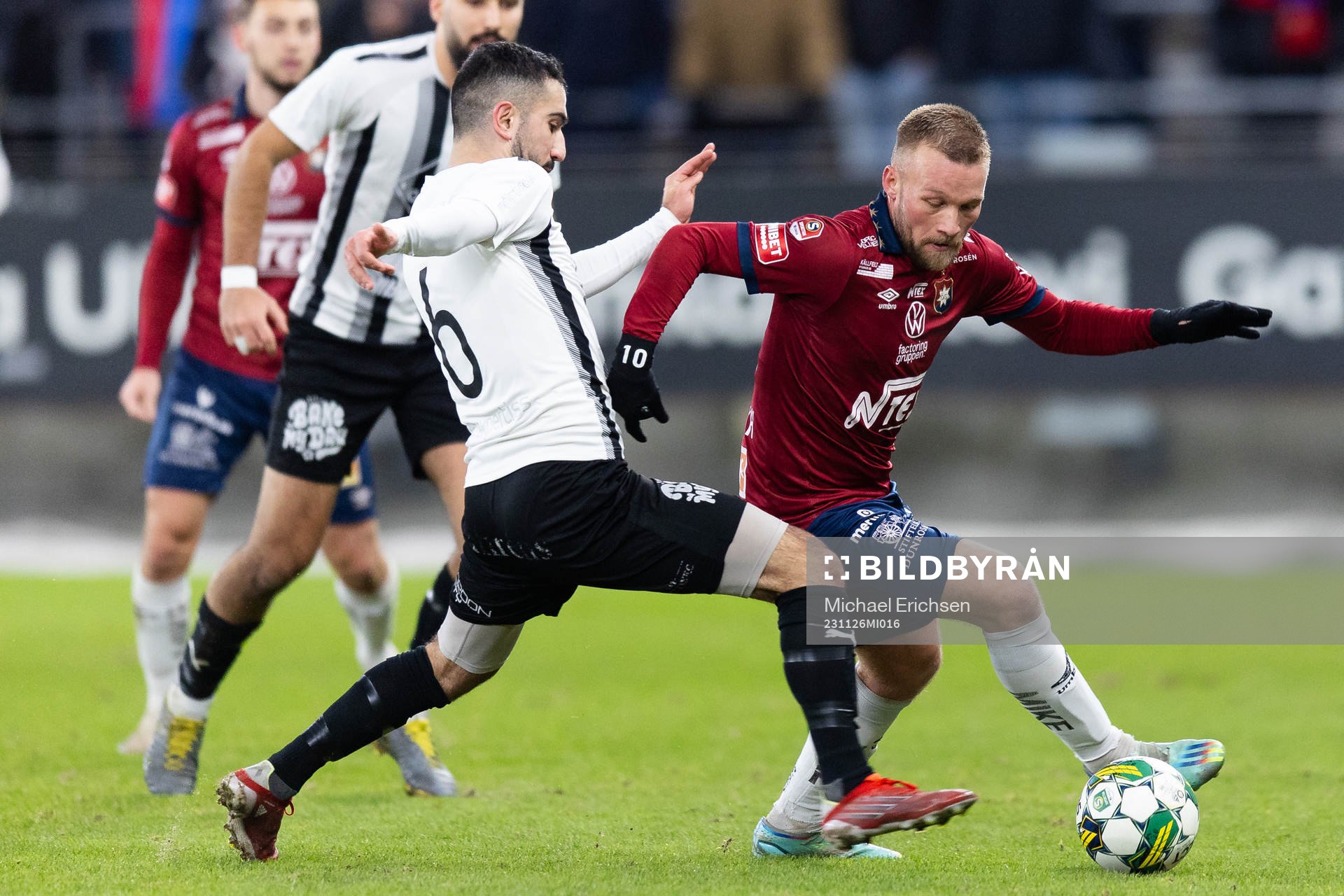 Nordic Uniteds Gabriel Aphrem och Örgrytes Nicklas