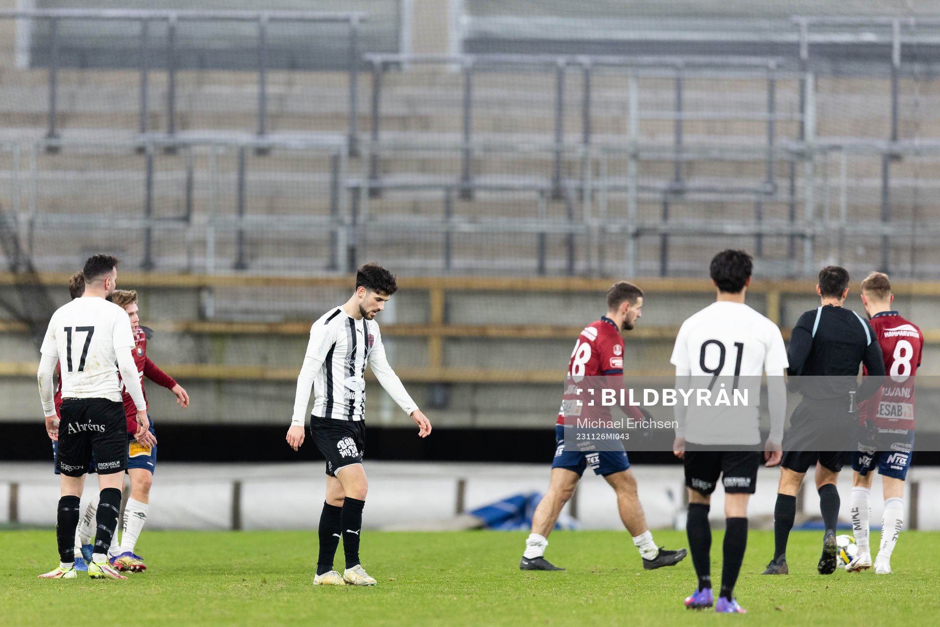 Nordic Uniteds spelare deppar