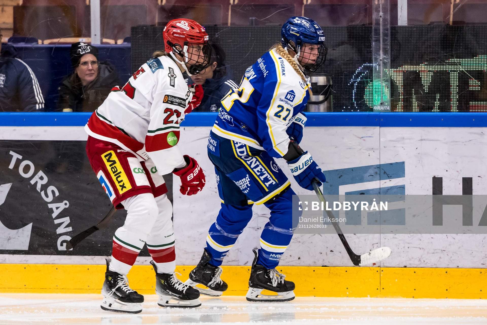 Modos Victoria Klimek och Leksands Shay Maloney